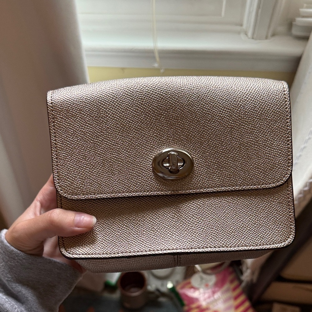 Chic Tan Crossbody Bag - coach - Picture 1 of 3